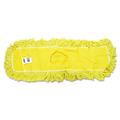 Rcp Trapper Commercial Dust Mop Looped-End Launderable 5' X 24' Yellow J15300YEL